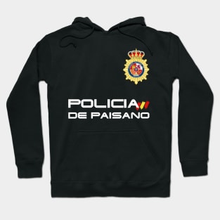 Policia de paisano Hoodie